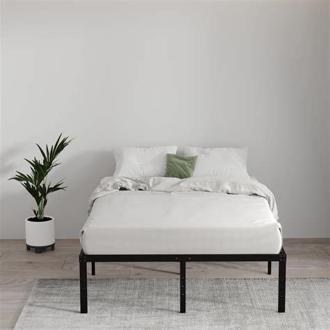 18 metal frame box|Amazon.com: EMODA 18 Inch King Bed Frame No Box Spring .